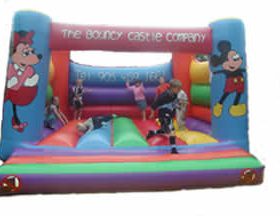 T2-1668 Disney Mickey et Minnie Bounce House