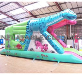 T2-1989 Trampoline gonflable Dinosaur