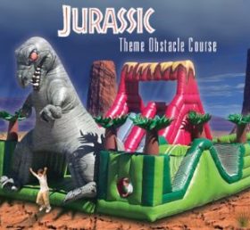 T2-199 Trampoline gonflable Dinosaur