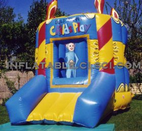 T2-2219 Trampoline gonflable pour la fête d'anniversaire de