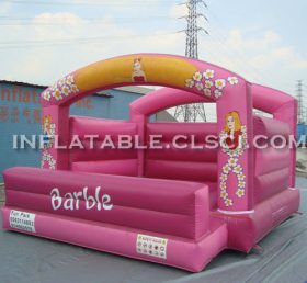 T2-2689 Trampoline gonflable rose