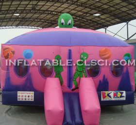 T2-2736 Trampoline gonflable Alien