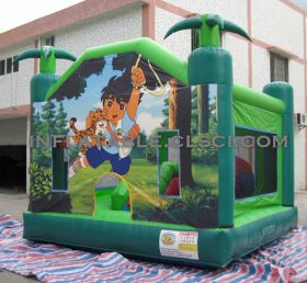 T2-3012 Trampoline gonflable Dora