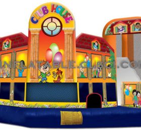 T2-502 Trampoline gonflable Clubhouse