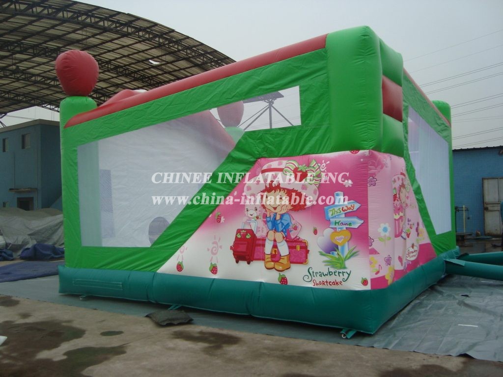 T2-549 Strawberry Shortcake Inflatable Bouncer