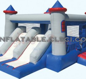 T2-889 Trampoline gonflable Château