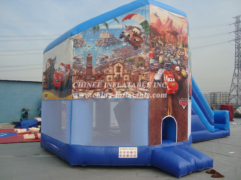 T2-948 Cars Jumper Castle