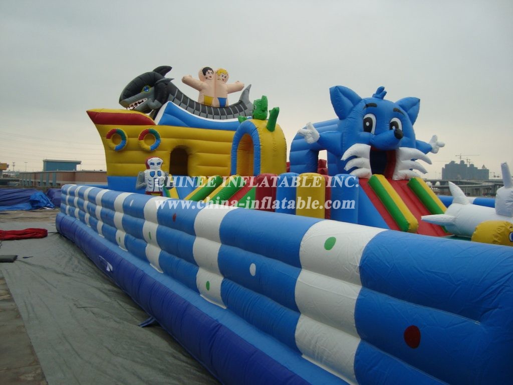 T6-140 Blue Cat Giant Inflatable