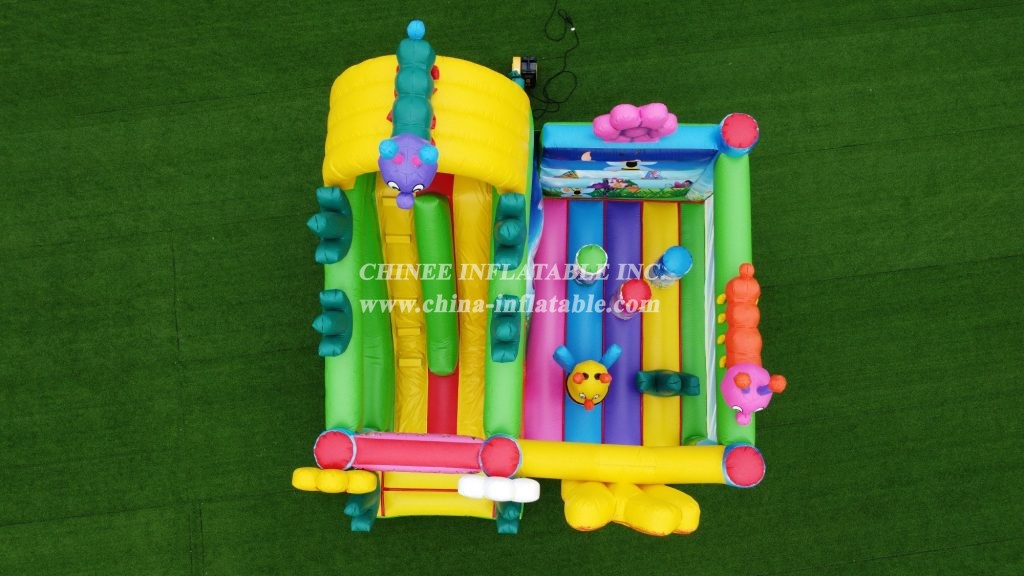 T2-3272 Busy Bee Theme Inflatable Combo