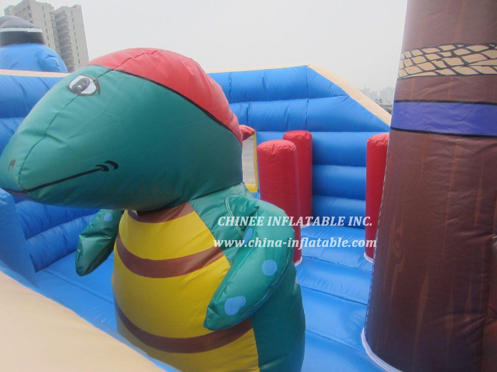 T8-1481 Pirates Inflatable Slide