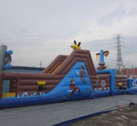 T7-569 Course d'obstacles pirate