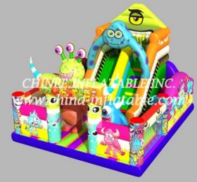 T8-1440 Toboggan Monster Saut Château gonflable
