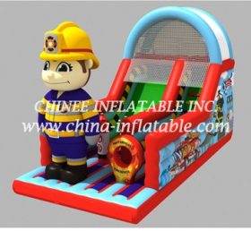 T8-1519 Bob The Builder toboggan gonflable