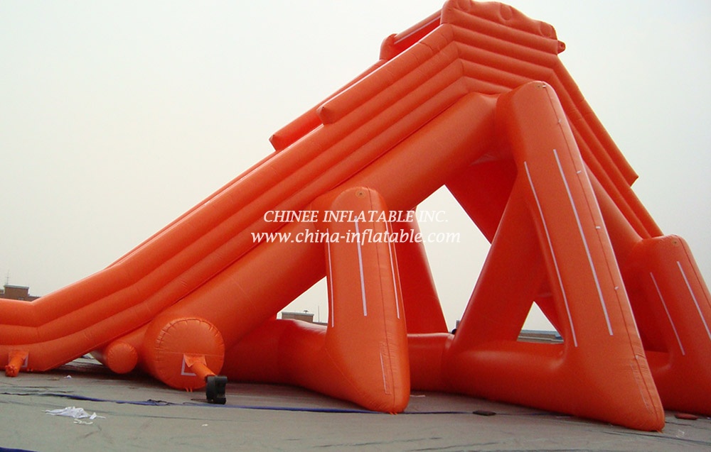 T8-808 Inflatable Slide Orange Slide