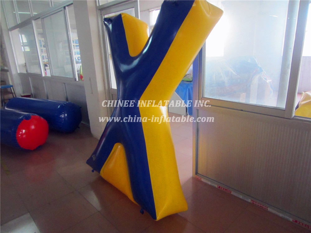 T11-2111 Inflatable X Bunkers For Speedball Games