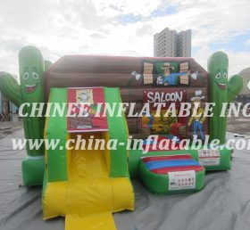 T2-3404 Trampoline gonflable Western Cowboy
