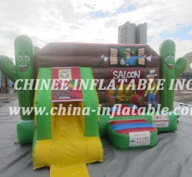T2-3404 Trampoline gonflable Western Cowboy