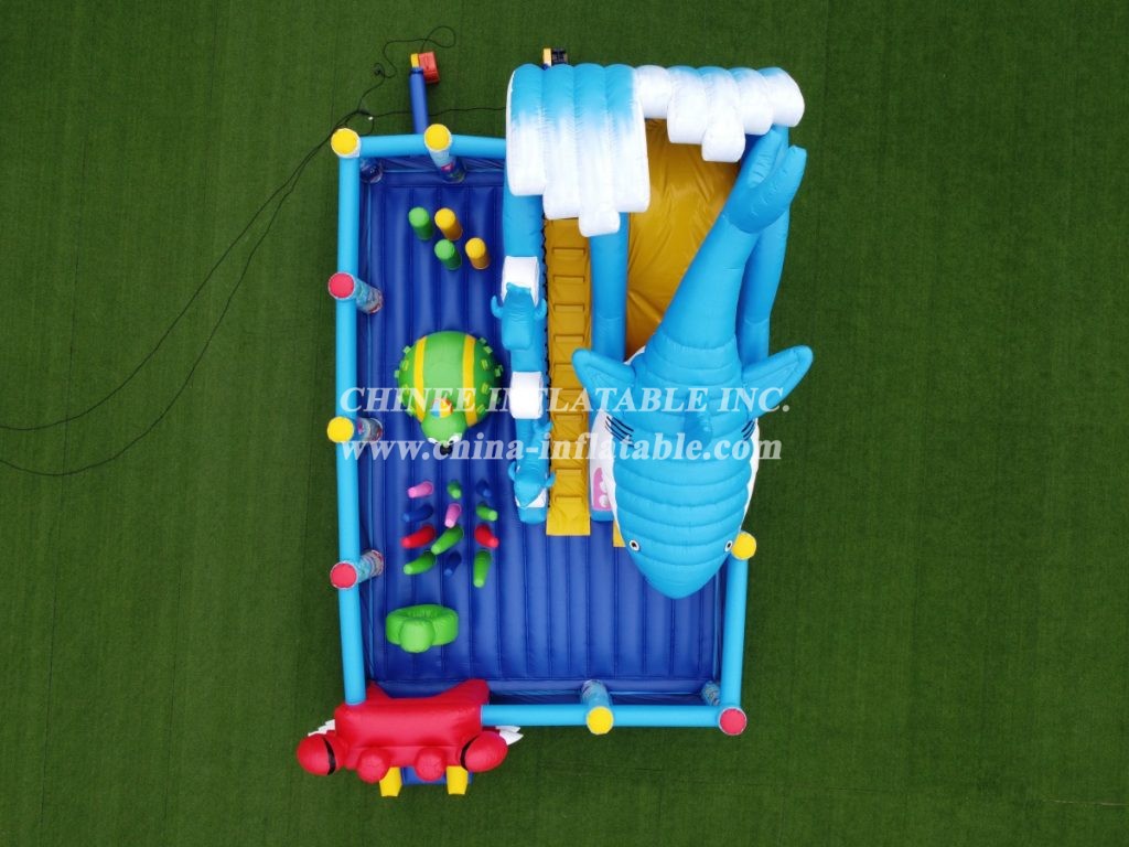 T6-603 Inflatable Sea Playground Inflatable Sea World Fun City