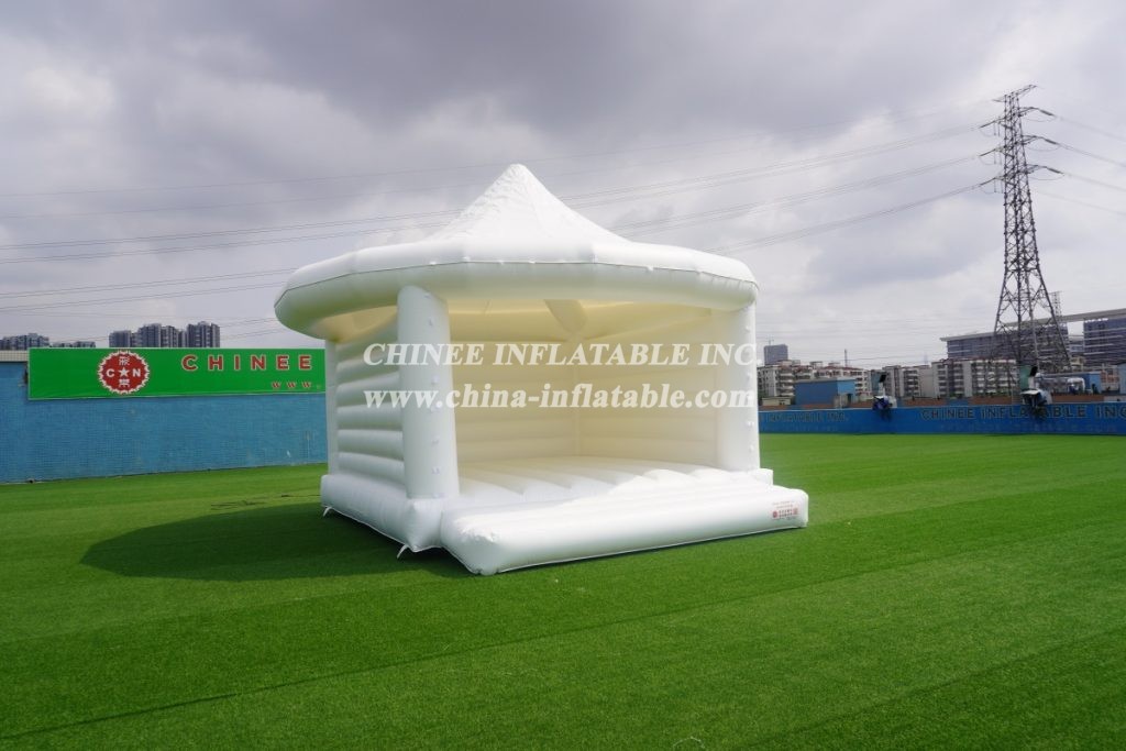 T2-3491 Outdoor White Inflatable Wedding Party Tent Bounce House