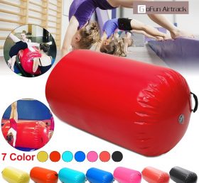 AT1-022 Trampoline gonflable Juegos gonflable 100X60Cm Fitness gonflable Airroller à la maison grand yoga cylindre de gymnastique de fitness tapis de poutre chaud