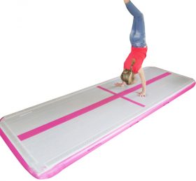 AT1-030 Trampoline gonflable Gymnastique Trampoline gonflable Trampoline de plancher Trampoline gonflable électrique Accueil/Entraînement/Cheerleading/Plage