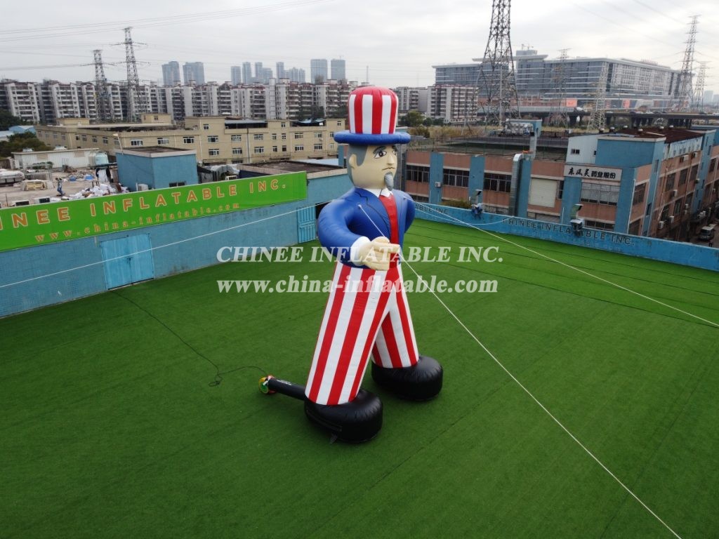 cartoon2-058 Uncle Sam Inflatable Cartoons