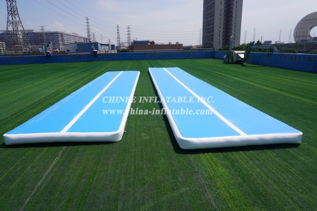 AT1-080 Inflatable Gymnastics Airtrack Tumbling Air Track Floor Trampoline For Home Use/Training/Cheerleading/Beach