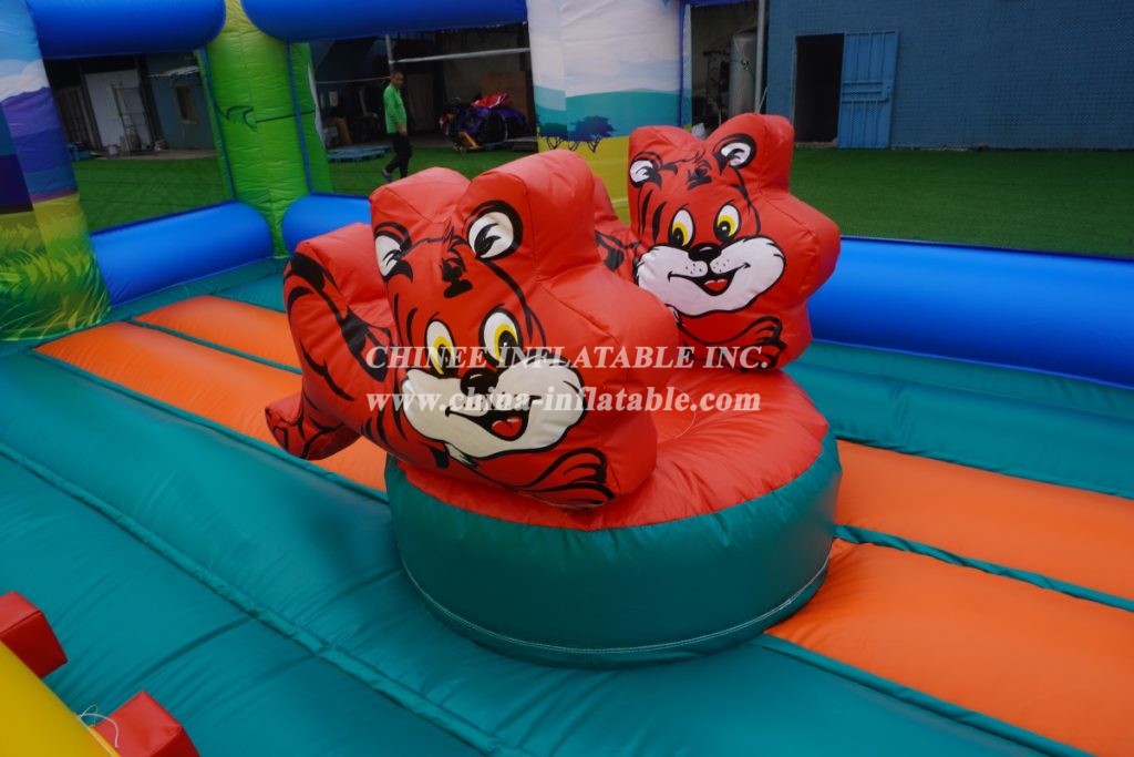 GF2-017 Jungle Theme Inflatable Funcity