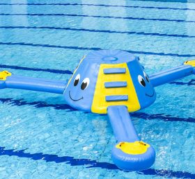 WG1-004 Happy Face Gonflable Sports aquatiques Parc Piscine Jeux