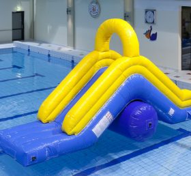 WG1-022 Sports populaires Jeux gonflables de piscine d'île