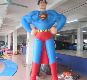 Cartoon2-081 Superman super-héros gonflable dessin animé