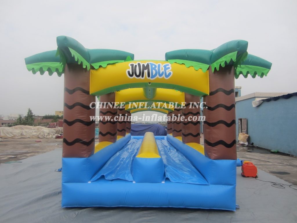 T8-2001 Jungle Theme Slip And Slide