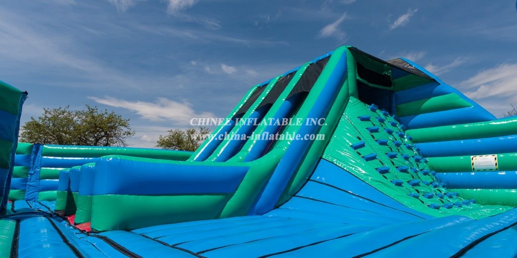 GF2-051 Inflatable Funcity Jumping Bouncy Obstacle Inflatable Outdoor Playground