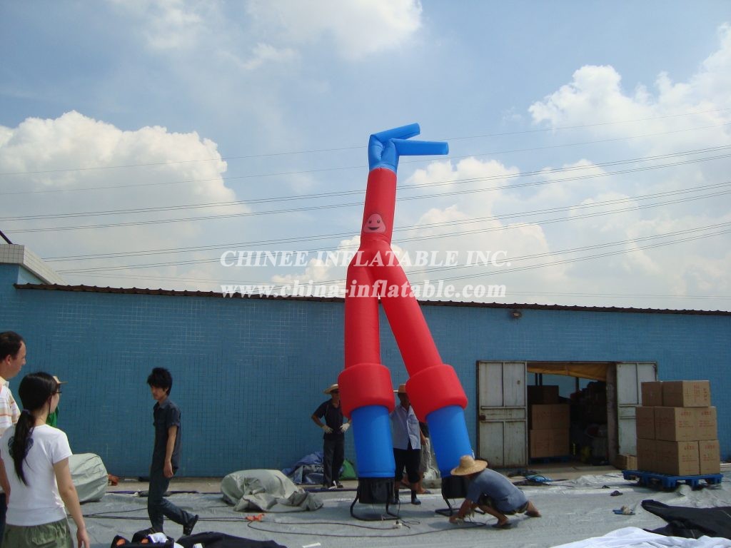 D1-7 Double Leg Air Dancer Tube Man For Outdoor Activity