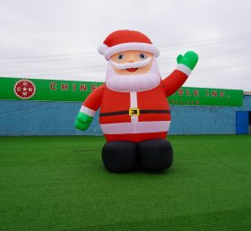 C1-113 4M haute décorations gonflables en plein air Santa Claus