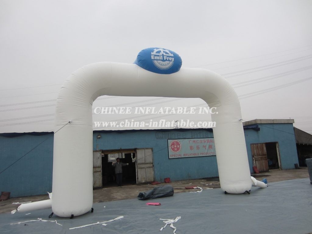 Arch2-045 Giant White Inflatable Arches