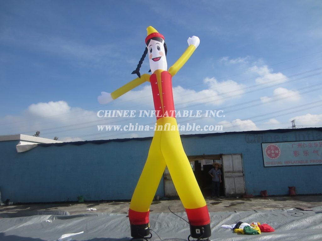 D1-22 High Inflatable Air Dancer Tube Man