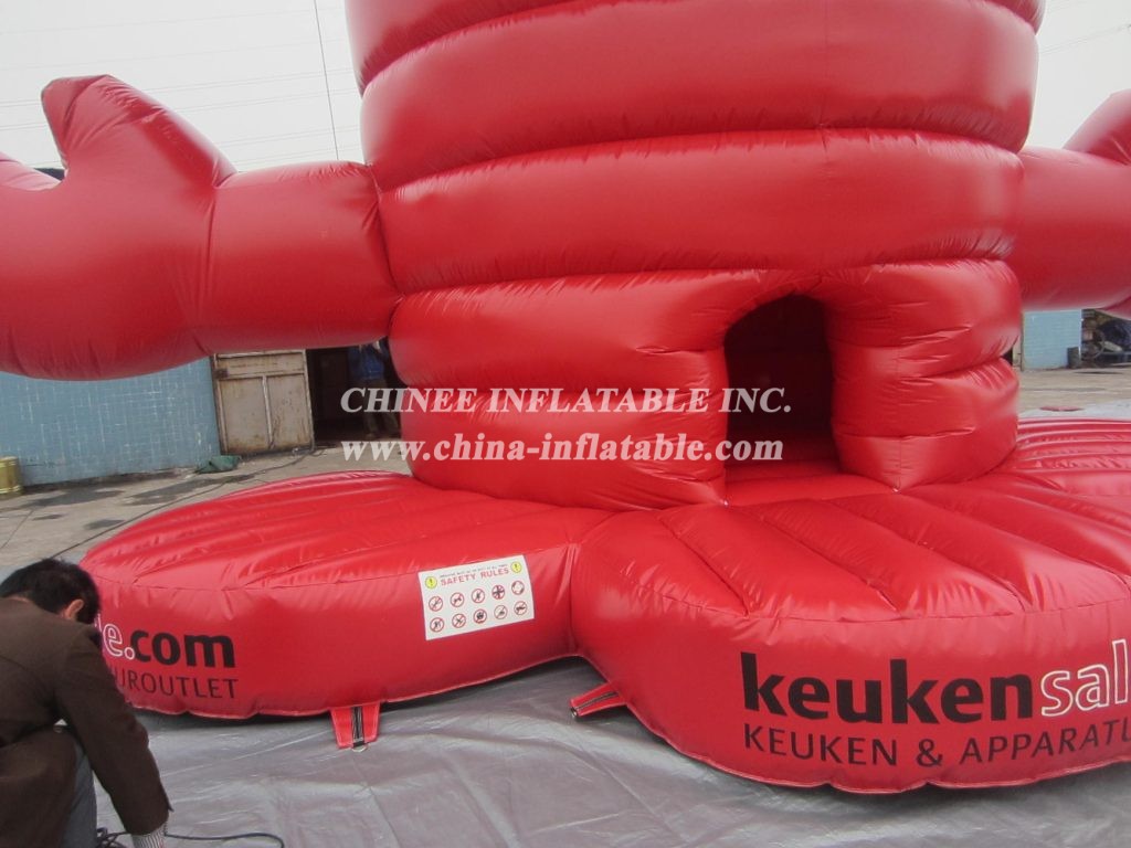 T2-3400 Octopus Inflatable Bouncers