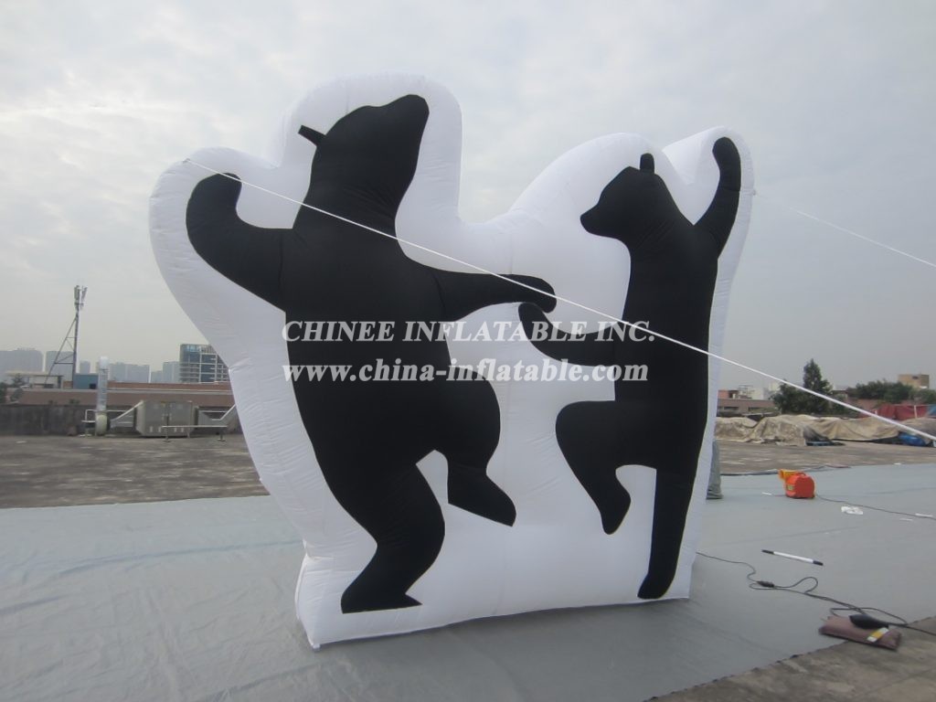 S4-333 Two Bears Inflatable Shape