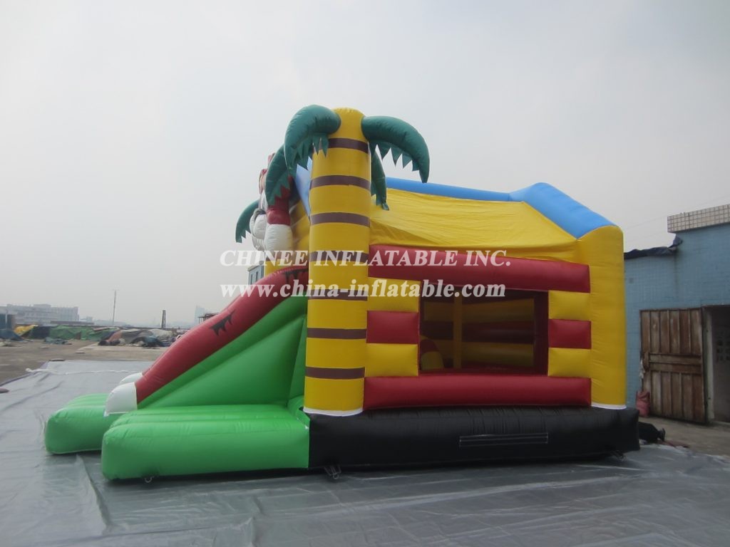 T2-2348 Jungle Theme Inflatable Combo