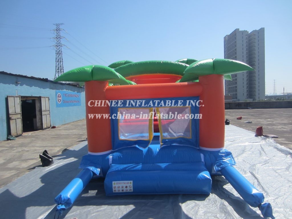 T7-1245 Jungle Theme Inflatable Obstacle Course