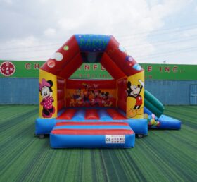 T2-3489 Trampoline gonflable Mickey et Minnie