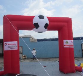 Arch2-352 Arc de football gonflable