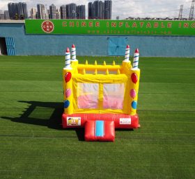 T2-3033 Joyeux anniversaire Jump Castle Intérieur Bounce House