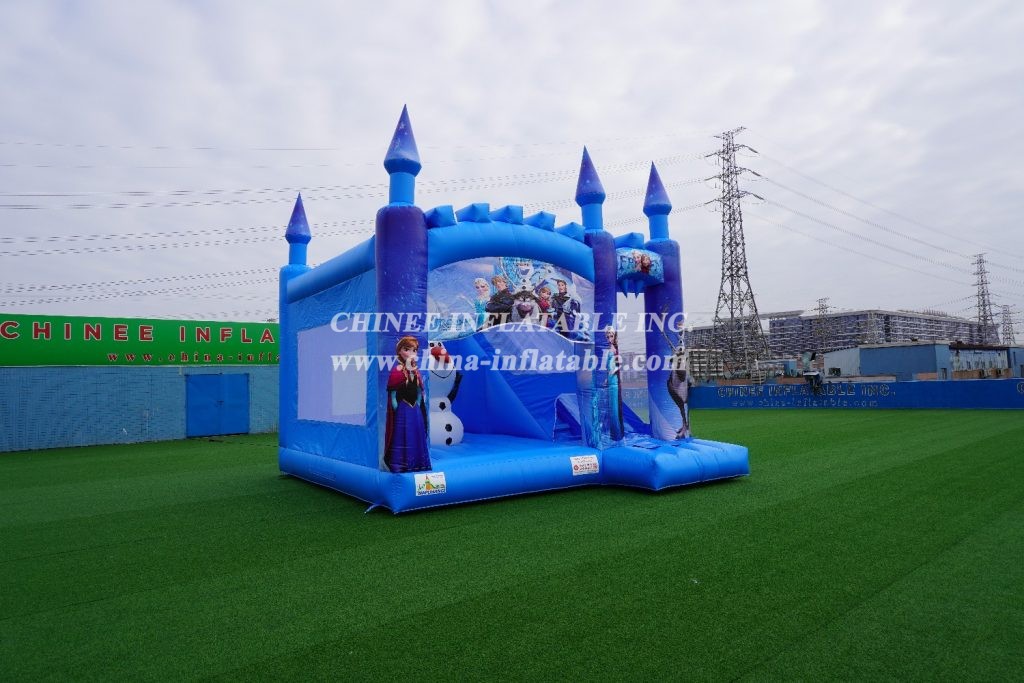 T5-001B Frozen Castle Disney’S Frozen Combo Elsa’S Palace From Chinee Inflatables