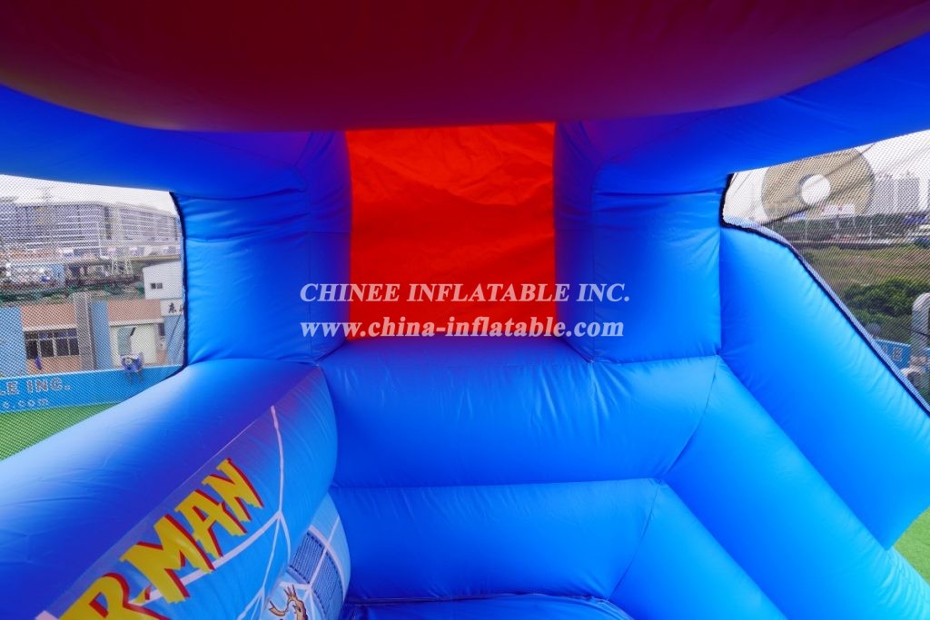 T8-3803 Spider-Man Superhero Inflatable Slide