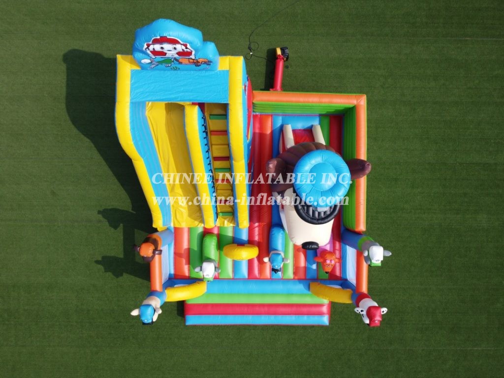 T2-3901 Huge Paw Patrol Bouncy Castle