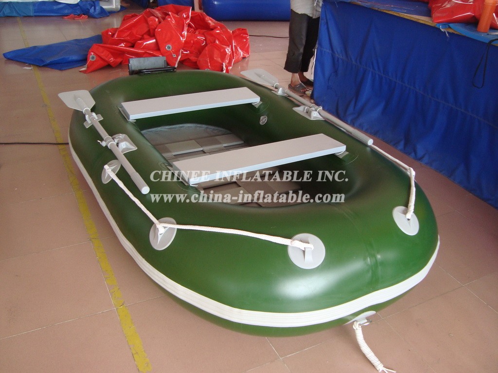 CN-HF-275 Green Pvc Inflatable Boat Inflatable Fishing Boat