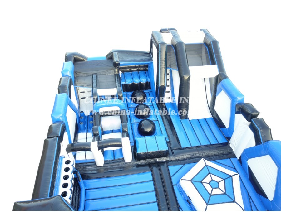 GF2-065 Inflatable Jumping Bouncy Obstacle Inflatable Outdoor Playground