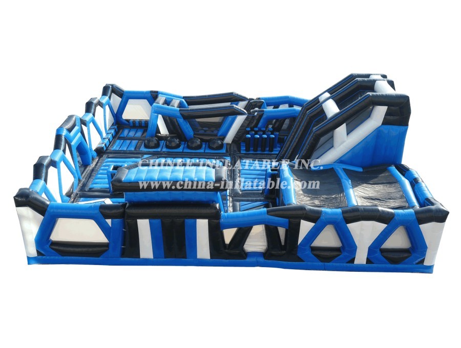 GF2-065 Inflatable Jumping Bouncy Obstacle Inflatable Outdoor Playground